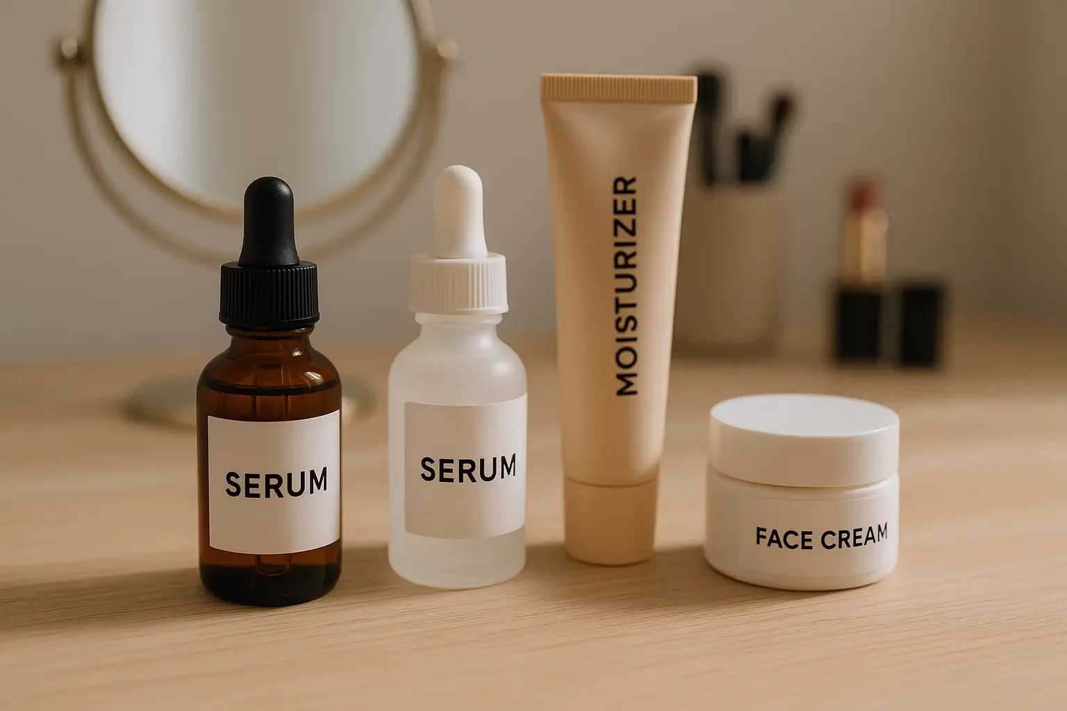 تفاوت سرم‌ها و کرم‌ها