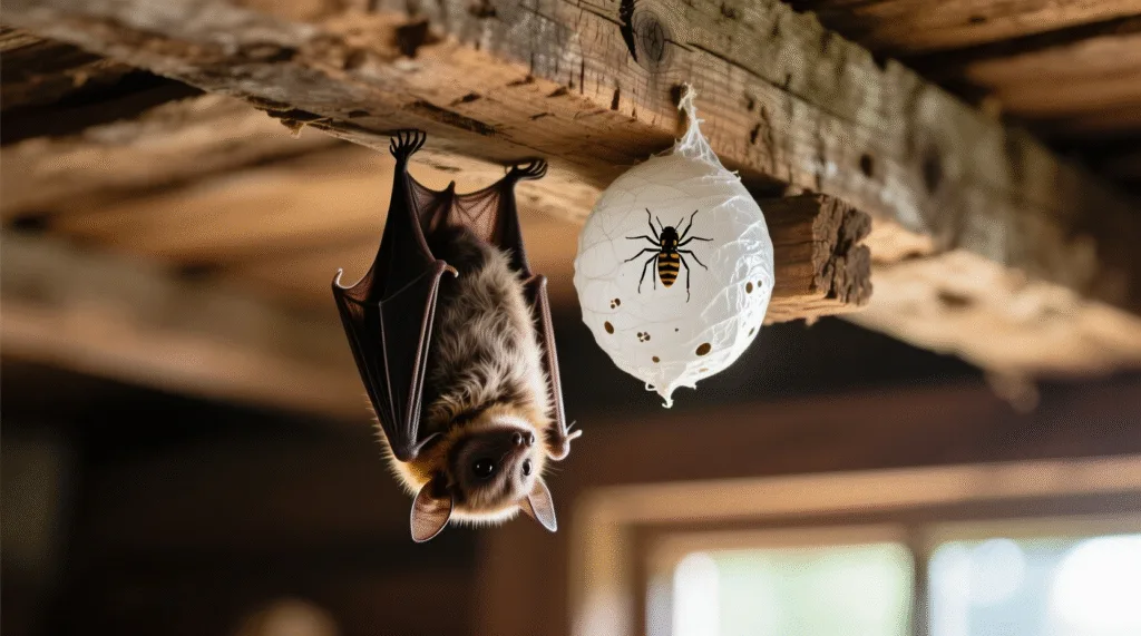 عکس غیر واقعی لانه خفاش