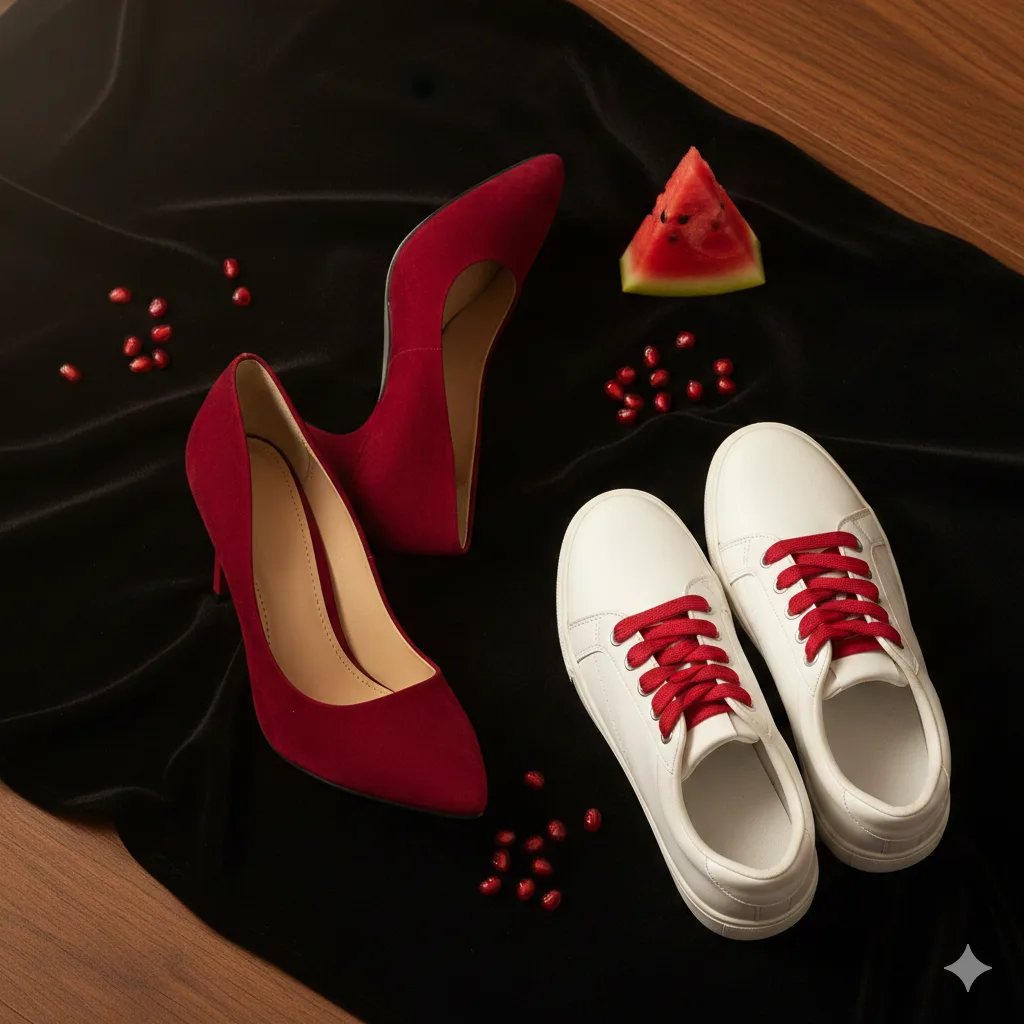 ست کردن کفش زنانه و کتونی؛ راهنمای استایل شب یلدا برای بانوان شیک‌ پوش